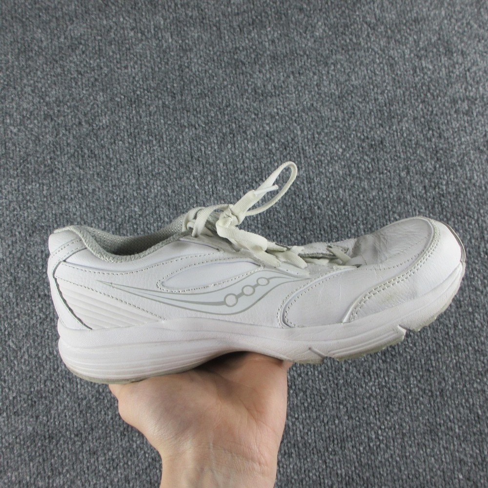 Saucony Integrity Walker 3 Shoes Womens Size 10 White Leather Athletic S50204-1